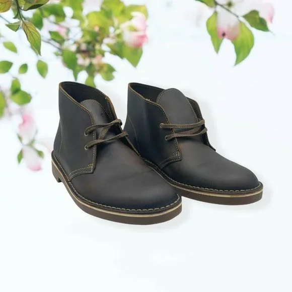 CLARKS Brown Bushacre 2 - Picture 3 of 10